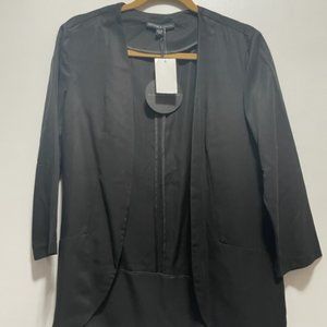 NEW Harlowe & Graham Black Blazer Size M